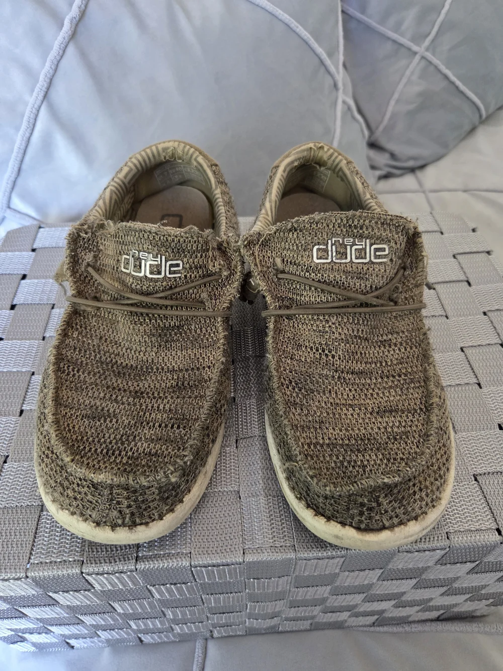 Hey Dude Brown Men's Wally Sox Slip-On Shoes